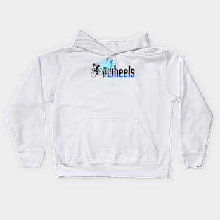 My kinda wheels cyclist Kids Hoodie